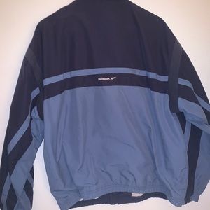 Blue vintage Reebok zip-up jacket